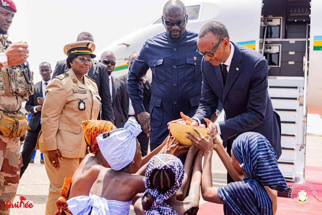 Coopération : le président rwandais Paul Kagame est arrivé à Conakry.